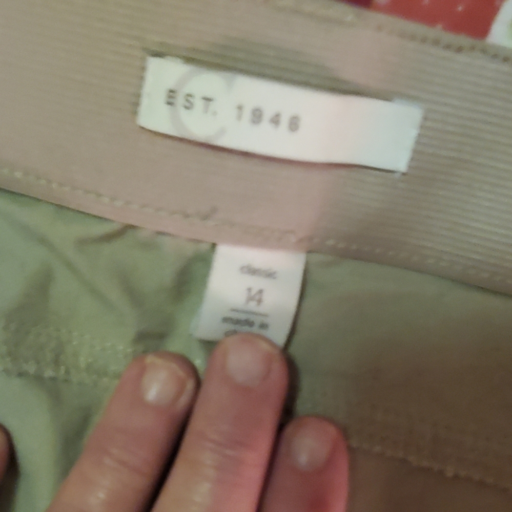 Tan dress pants